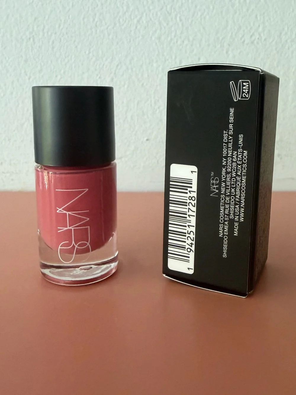 NARS Insatiable Liquid Blush — Orgasm Fantasy (peachy pink)new 5ml